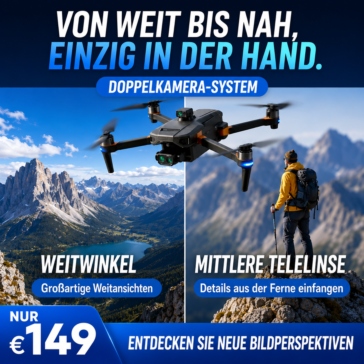 BGBDHZ T8 Max Wärmebilddrohne/Wärmebildgebung + Jagd + Transport + Nutzlast + Lieferung + Einsatzort