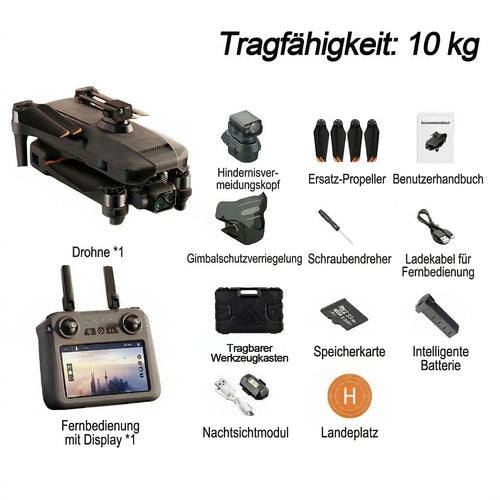BGBDHZ T8 Max Wärmebilddrohne/Wärmebildgebung + Jagd + Transport + Nutzlast + Lieferung + Einsatzort